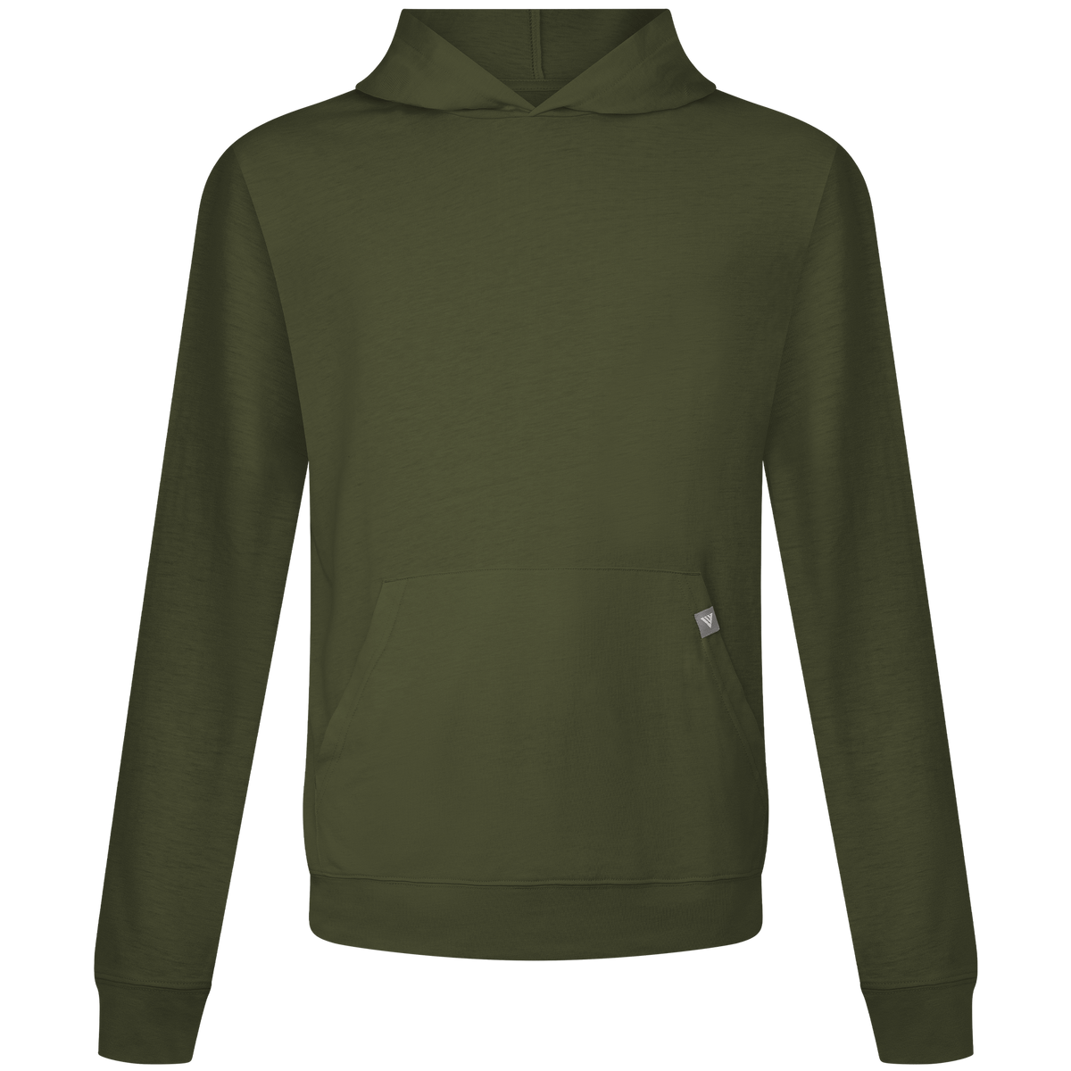 Levelwear Relay T-Shirt Hoodie - Mens - Delta Green