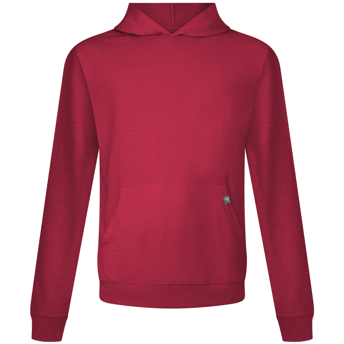 Levelwear Relay T-Shirt Hoodie - Mens - Flame Red