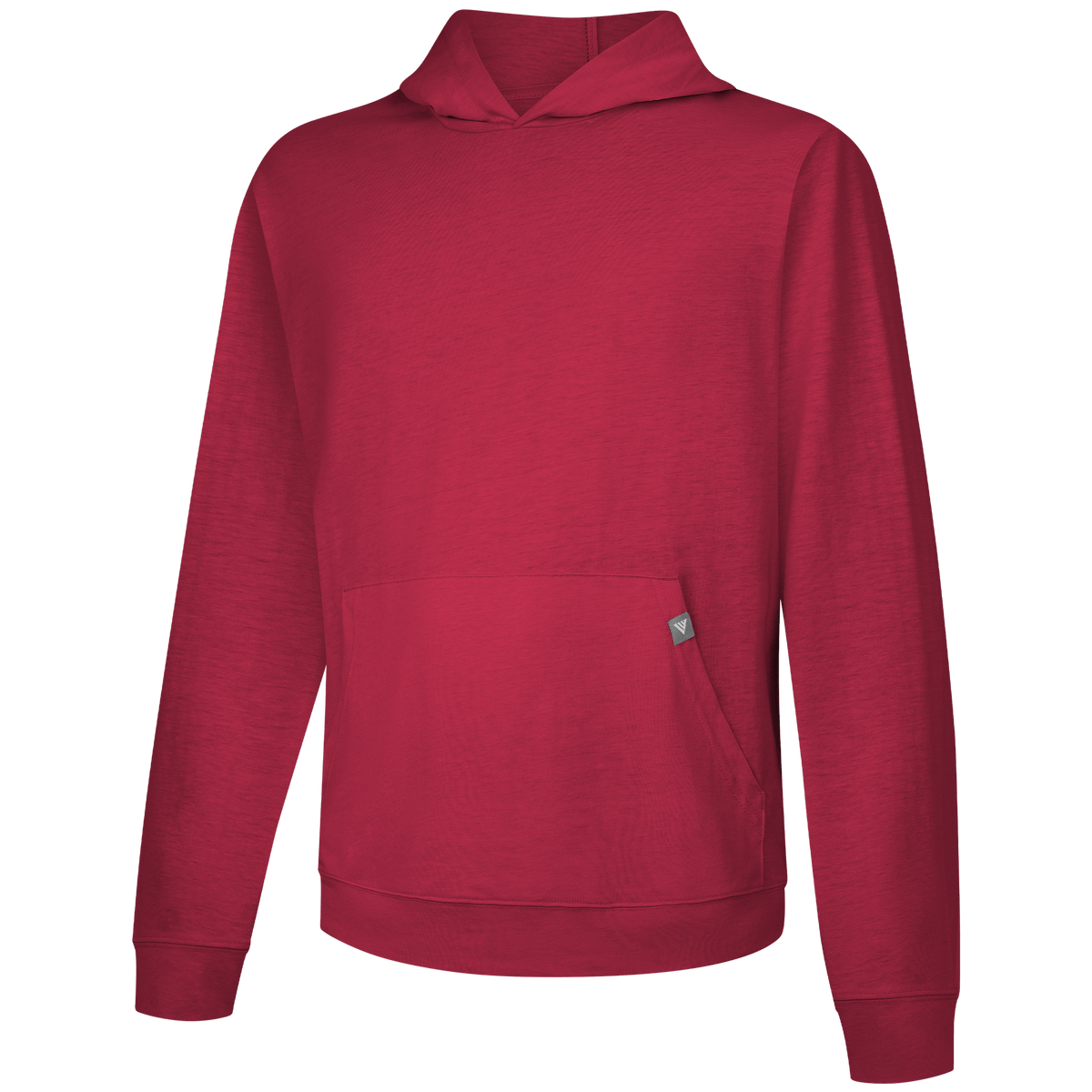 Levelwear Relay T-Shirt Hoodie - Mens - Flame Red