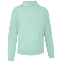 Levelwear Relay T-Shirt Hoodie - Mens - Heather Aloe Mist