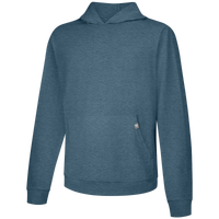 Levelwear Relay T-Shirt Hoodie - Mens - Heather Blue Fusion