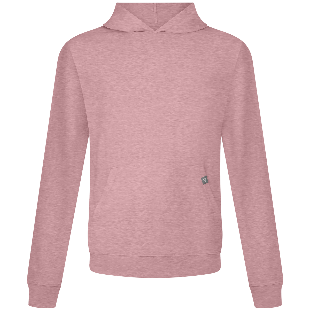 Levelwear Relay T-Shirt Hoodie - Mens - Heather Bridal Rose