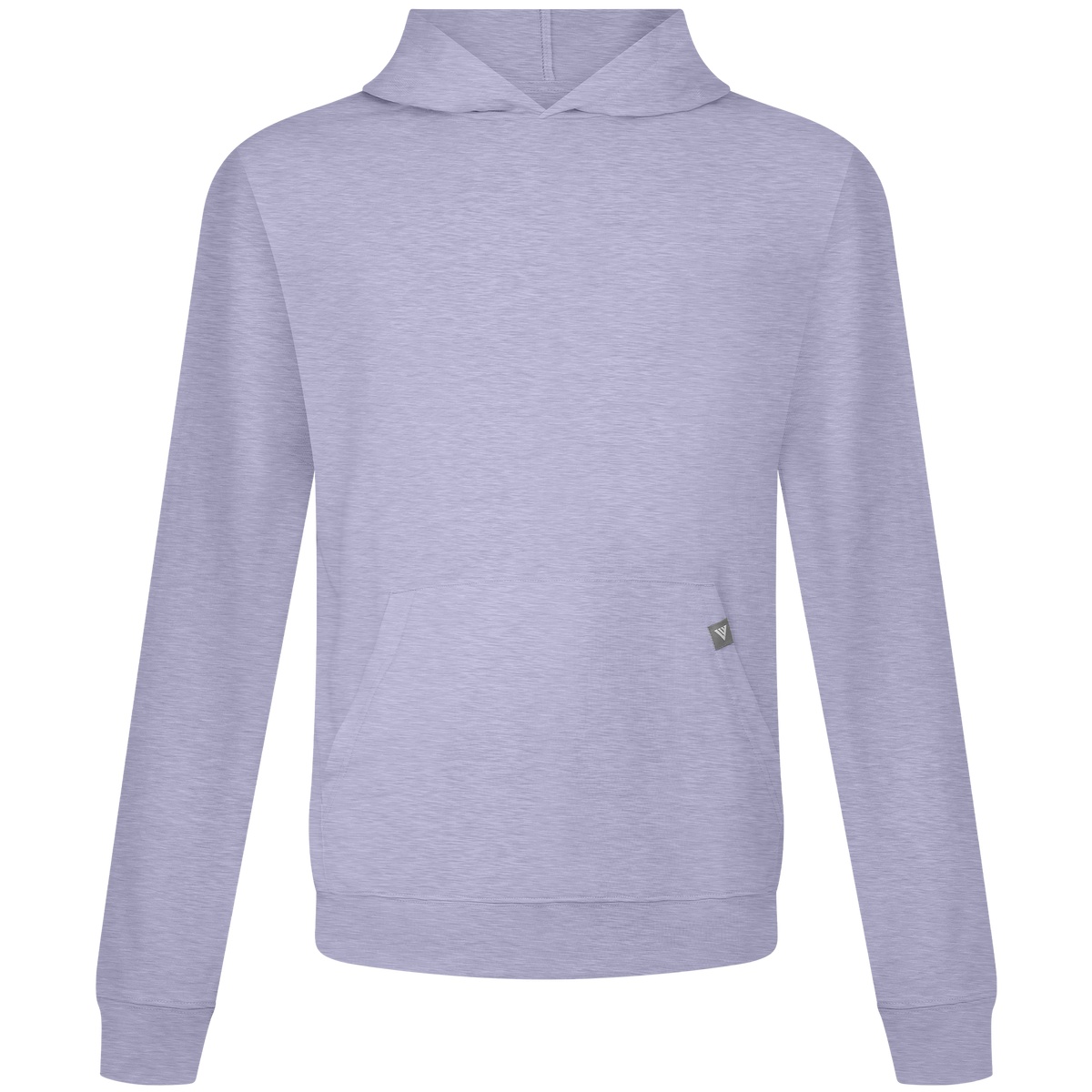 Levelwear Relay T-Shirt Hoodie - Mens - Heather Cosmic Sky