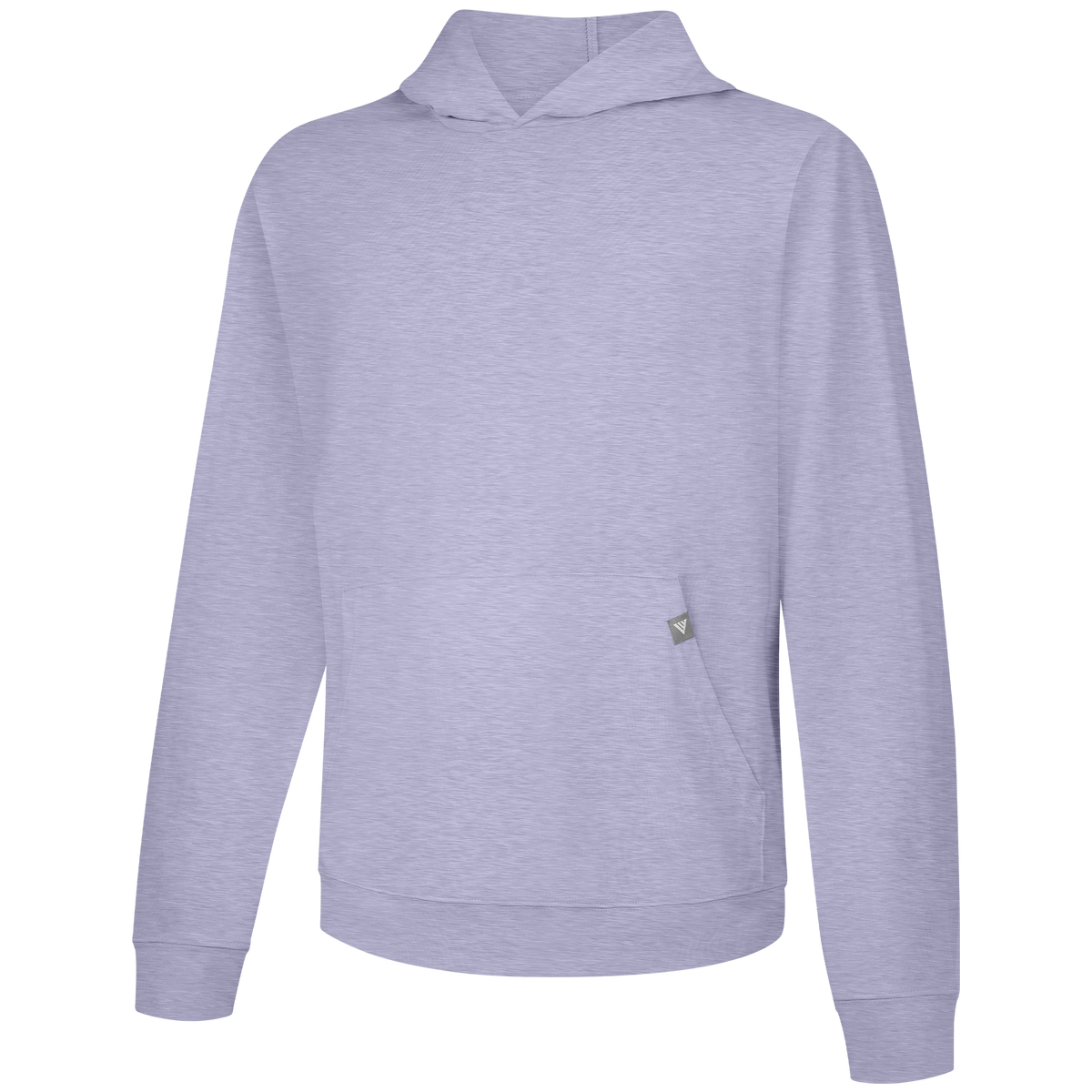 Levelwear Relay T-Shirt Hoodie - Mens - Heather Cosmic Sky