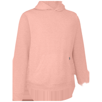 Levelwear Relay T-Shirt Hoodie - Mens - Heather Glowing Pink