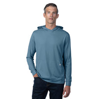 Levelwear Relay T-Shirt Hoodie - Mens - Blue Heaven