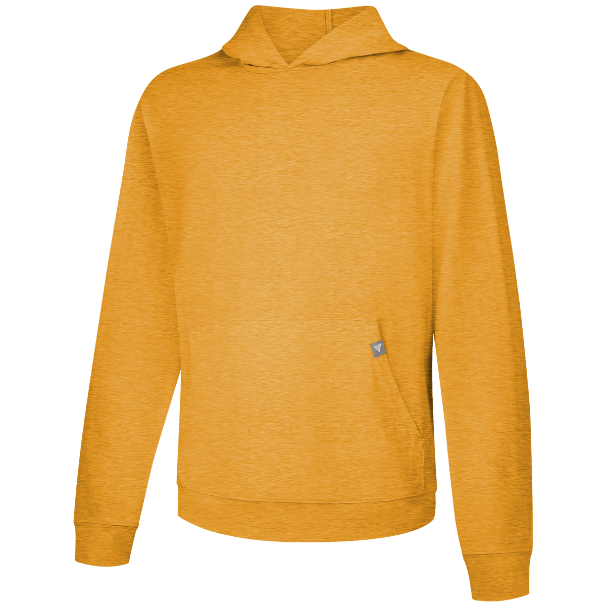 Levelwear Relay T-Shirt Hoodie - Mens - Heather Gold