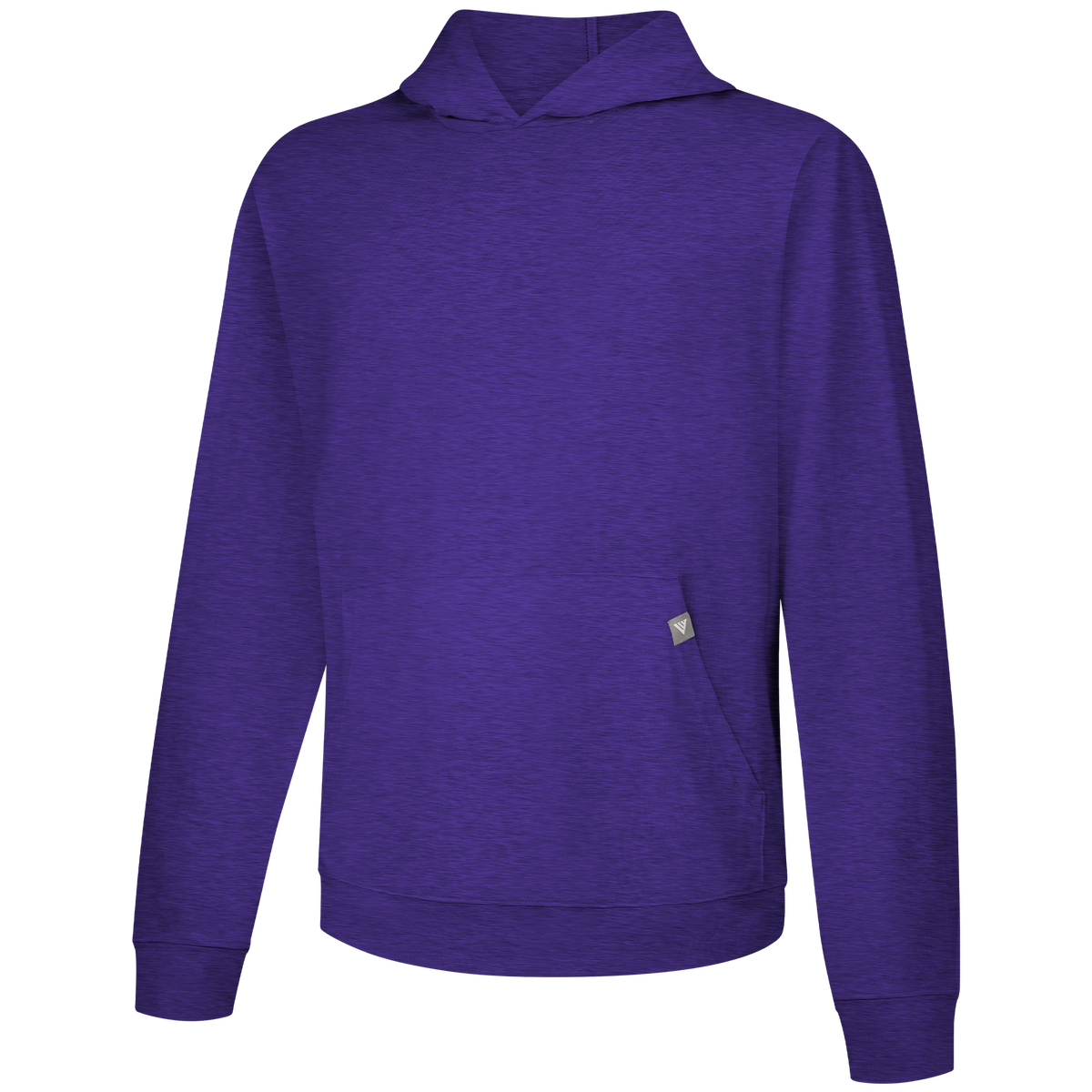 Levelwear Relay T-Shirt Hoodie - Mens - Heather Purple