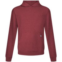 Levelwear Relay T-Shirt Hoodie - Mens - Heather Red Ochre