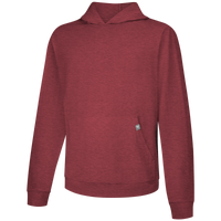 Levelwear Relay T-Shirt Hoodie - Mens - Heather Red Ochre