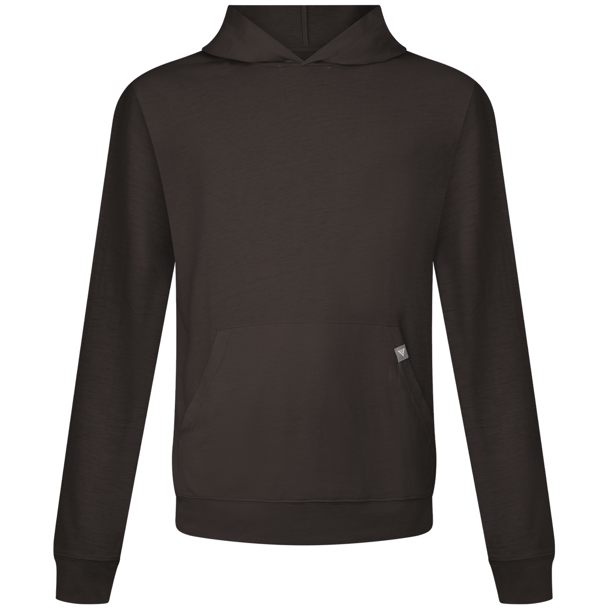 Levelwear Relay T-Shirt Hoodie - Mens - Brown