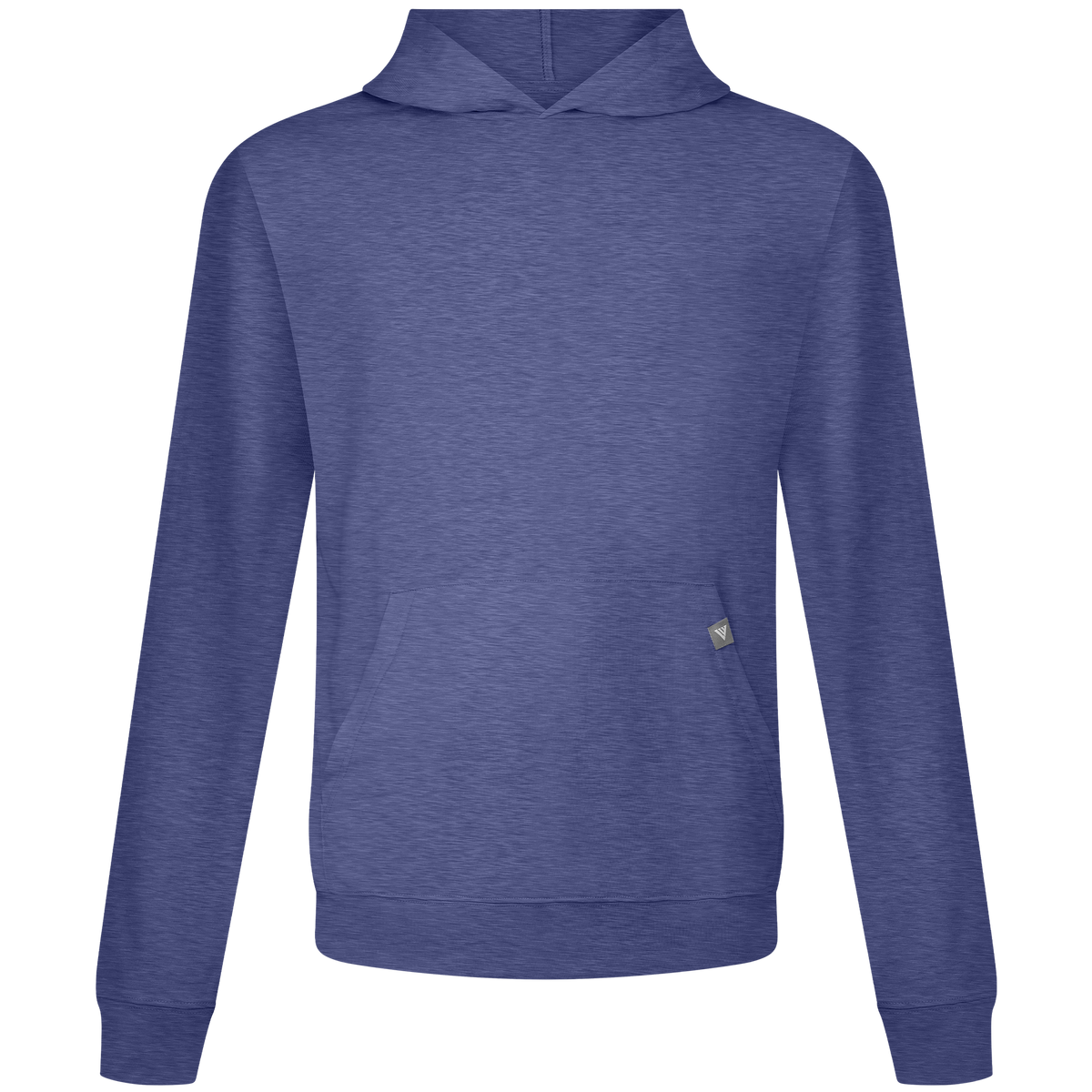 Levelwear Relay T-Shirt Hoodie - Mens - Heather Skipper Blue