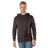 Levelwear Relay T-Shirt Hoodie - Mens - Brown