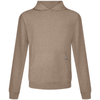 Levelwear Relay T-Shirt Hoodie - Mens - Heather Warm Taupe
