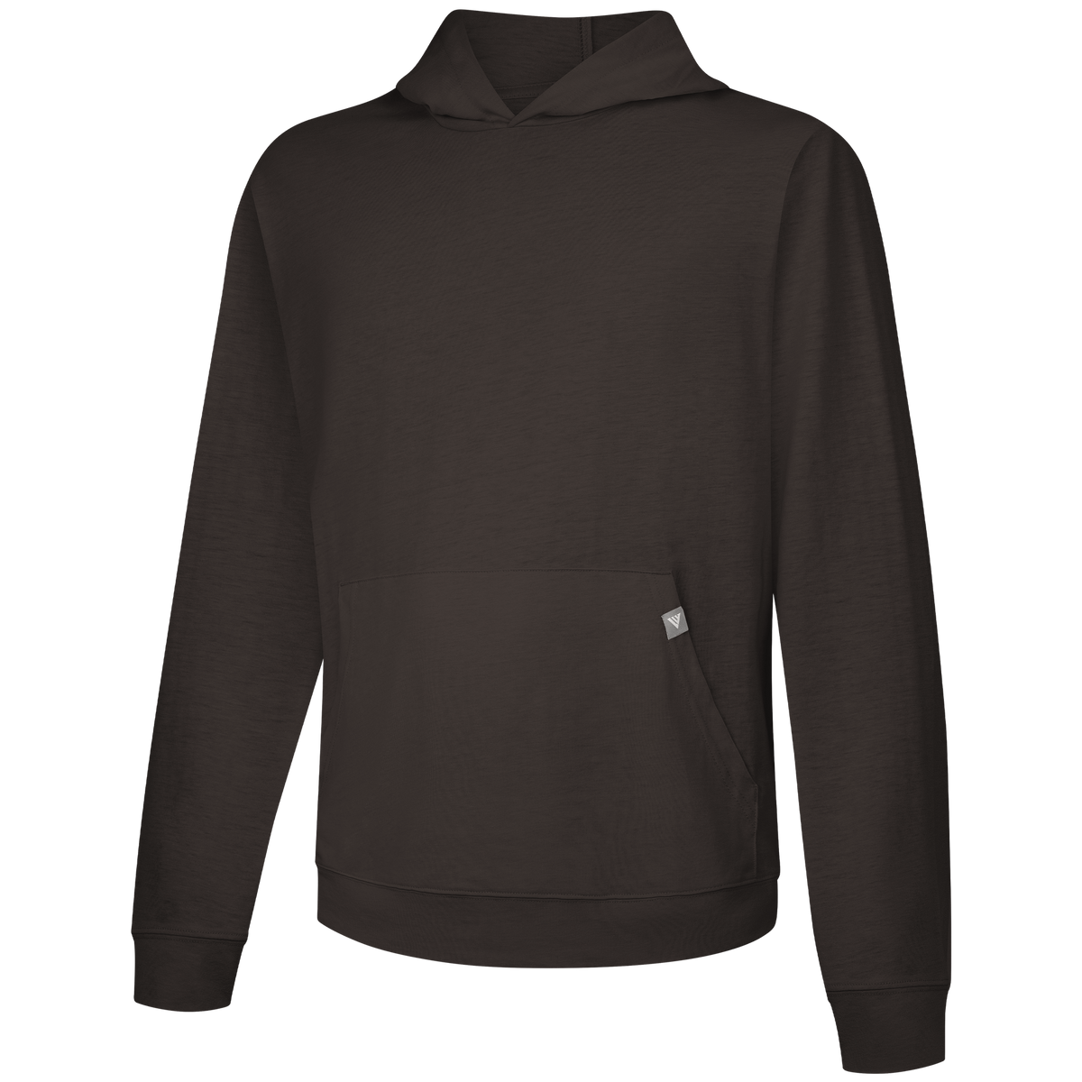 Levelwear Relay T-Shirt Hoodie - Mens - Brown