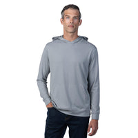 Levelwear Relay T-Shirt Hoodie - Mens - Pebble