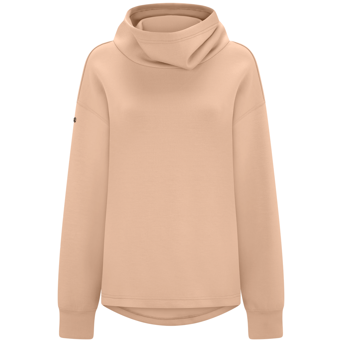 Custom Logo Levelwear Sponge Funnel Neck Pullover - Womens