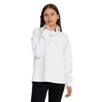 Custom Logo Levelwear Sponge Funnel Neck Pullover - Womens