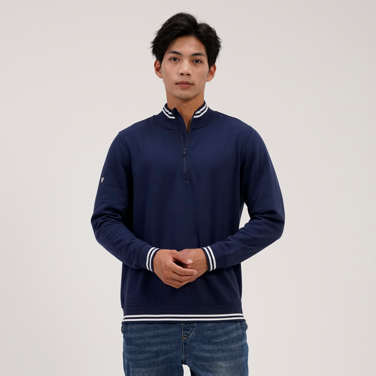 Levelwear Sportsman 1/4 Zip - Mens - Navy