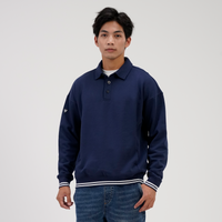 Levelwear Sportsman Fleece Top - Mens - Navy