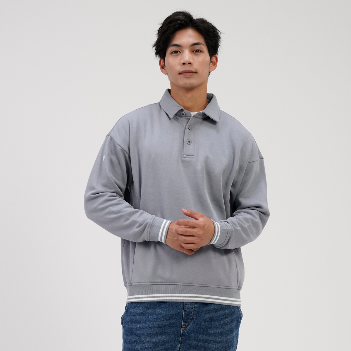 Levelwear Sportsman Fleece Top - Mens - Pebble