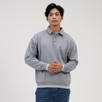 Levelwear Sportsman Fleece Top - Mens - Pebble