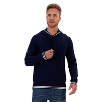Levelwear Sportsman Knit Hoodie - Mens - Navy