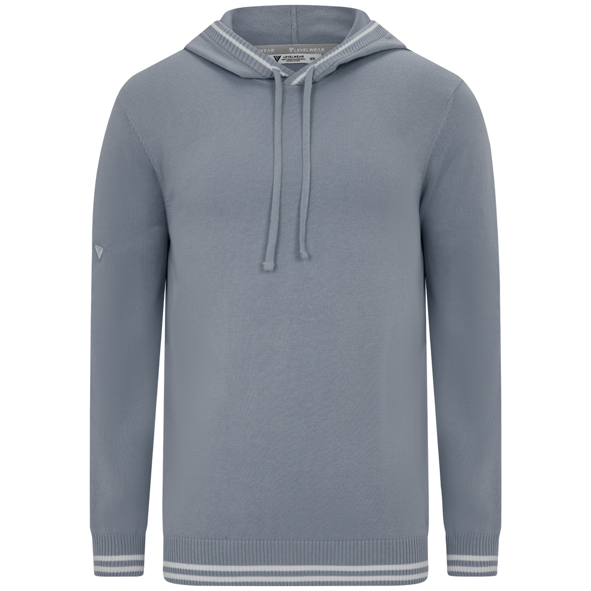 Levelwear Sportsman Knit Hoodie - Mens - Pebble