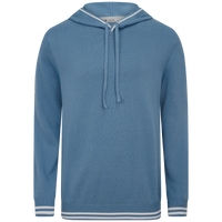 Levelwear Sportsman Knit Hoodie - Mens - Blue Heaven