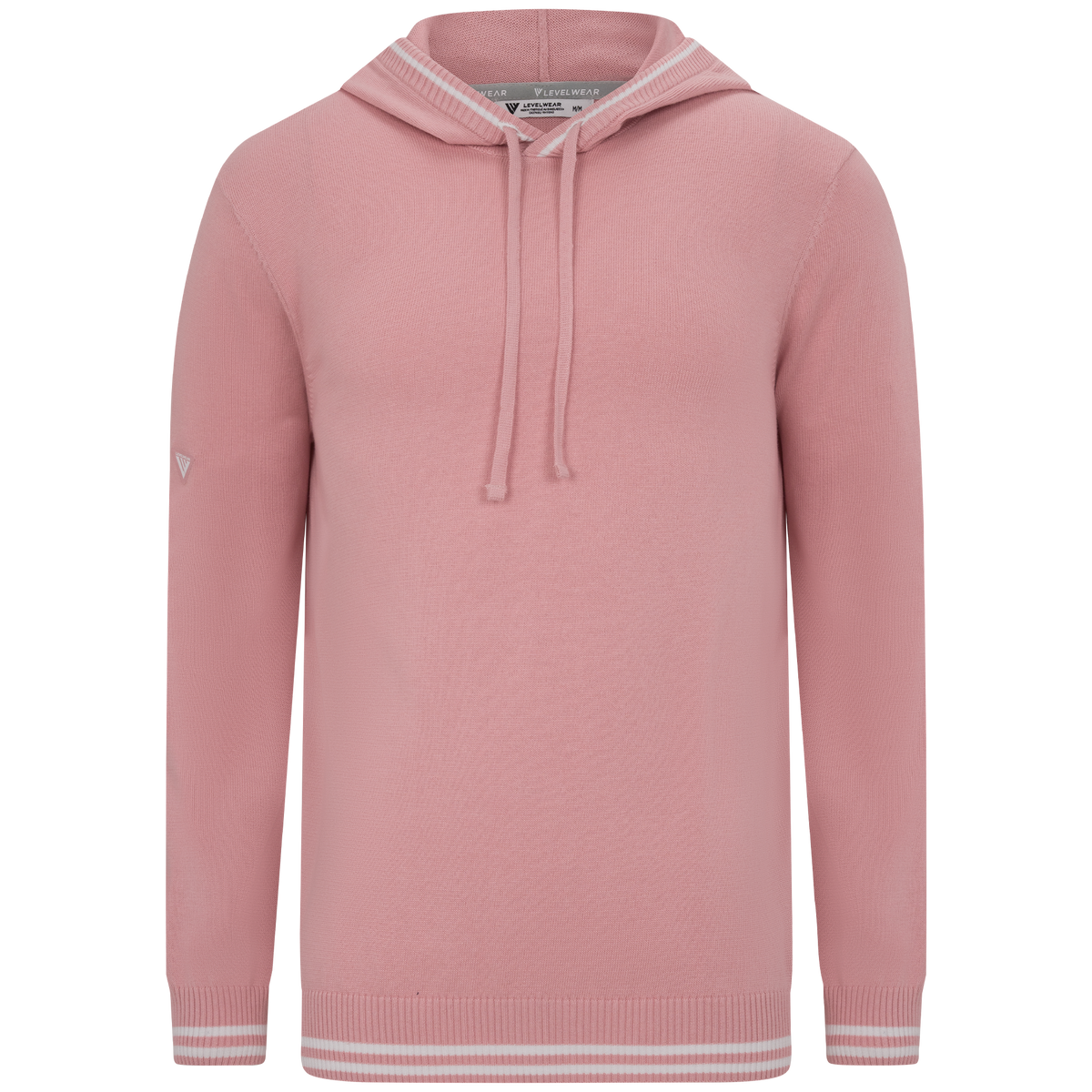 Levelwear Sportsman Knit Hoodie - Mens - Bridal Rose