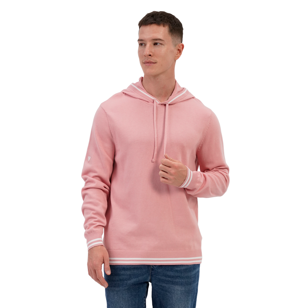 Levelwear Sportsman Knit Hoodie - Mens - Bridal Rose