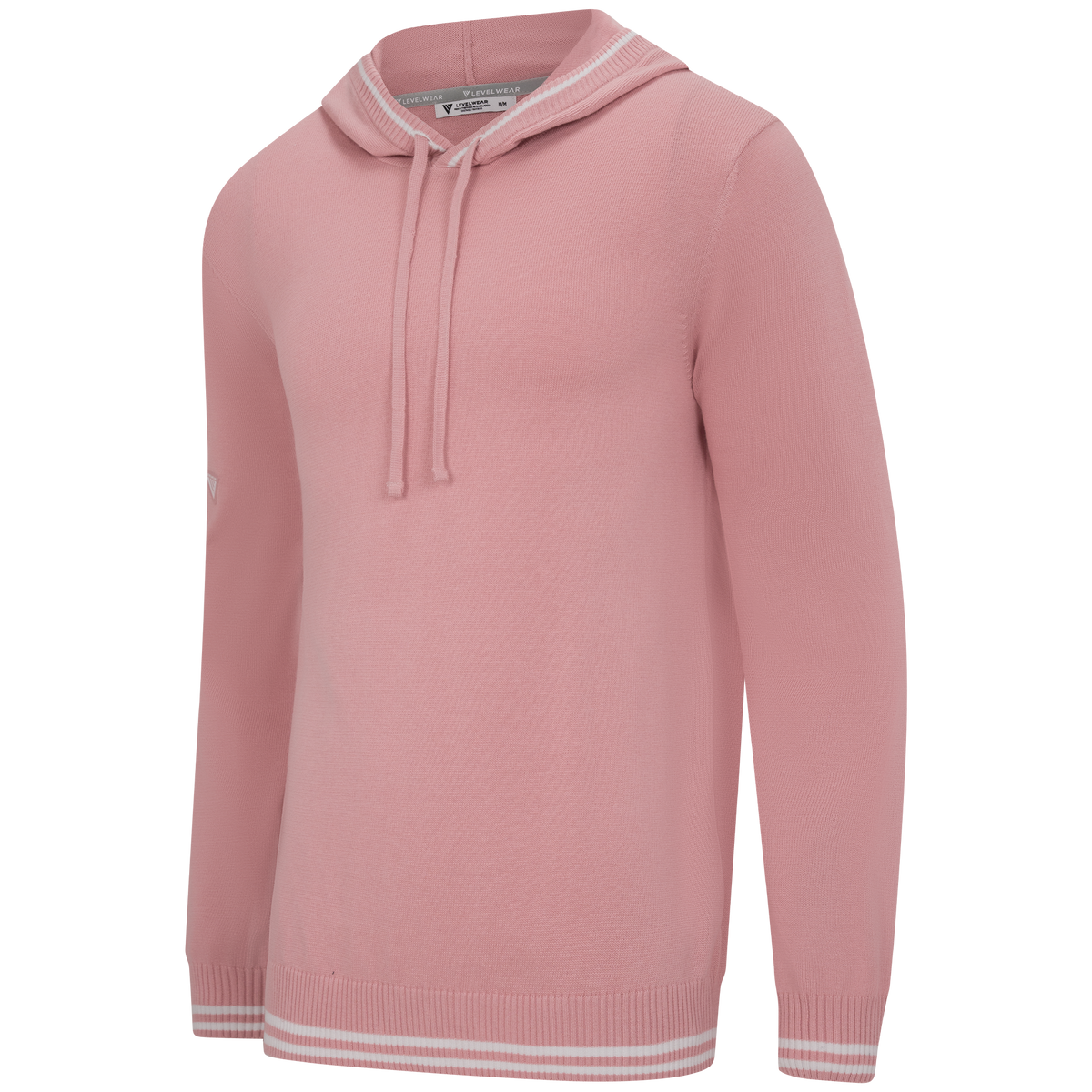 Levelwear Sportsman Knit Hoodie - Mens - Bridal Rose