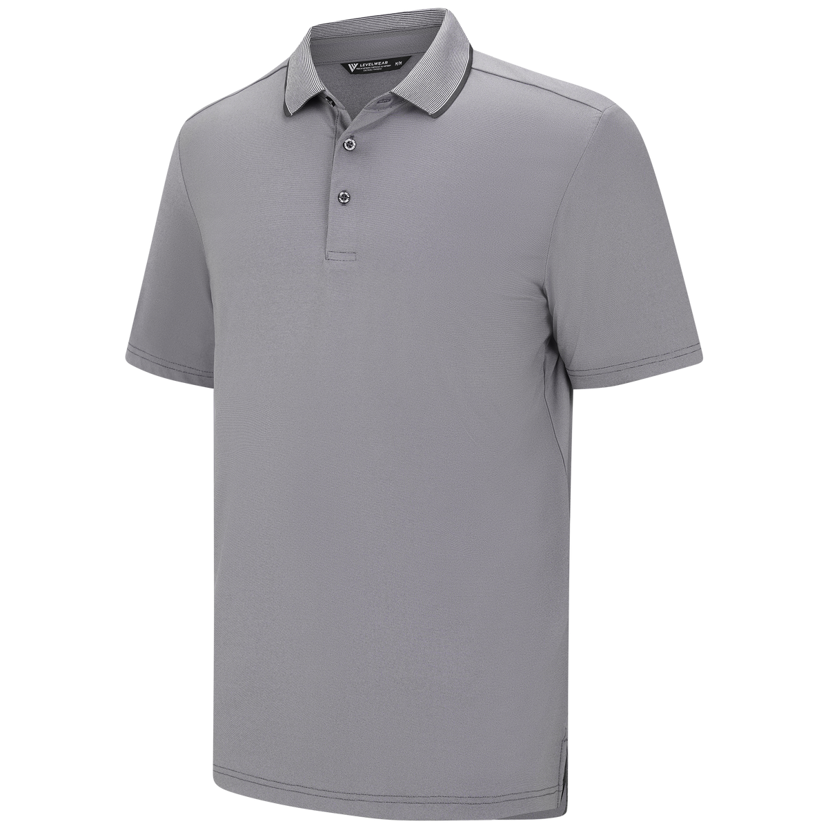 Levelwear Thorne Polo - Mens - Charcoal