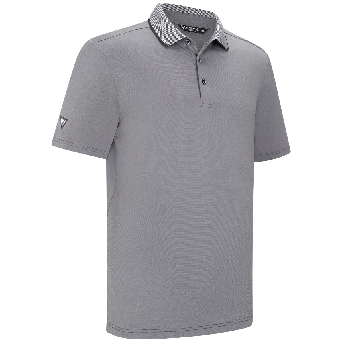Levelwear Thorne Polo - Mens - Charcoal