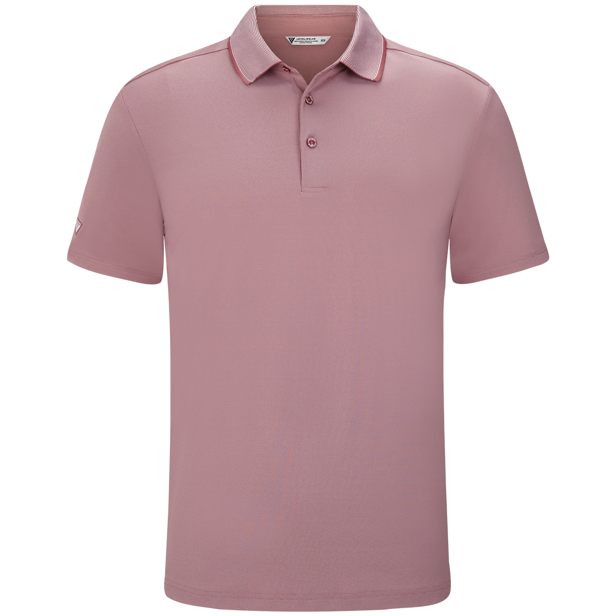 Levelwear Thorne Polo - Mens - Mahogany Red