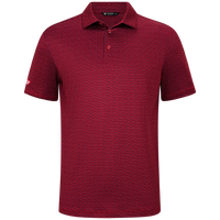 Levelwear Wildflower Polo - Mens - Flame Red / Navy