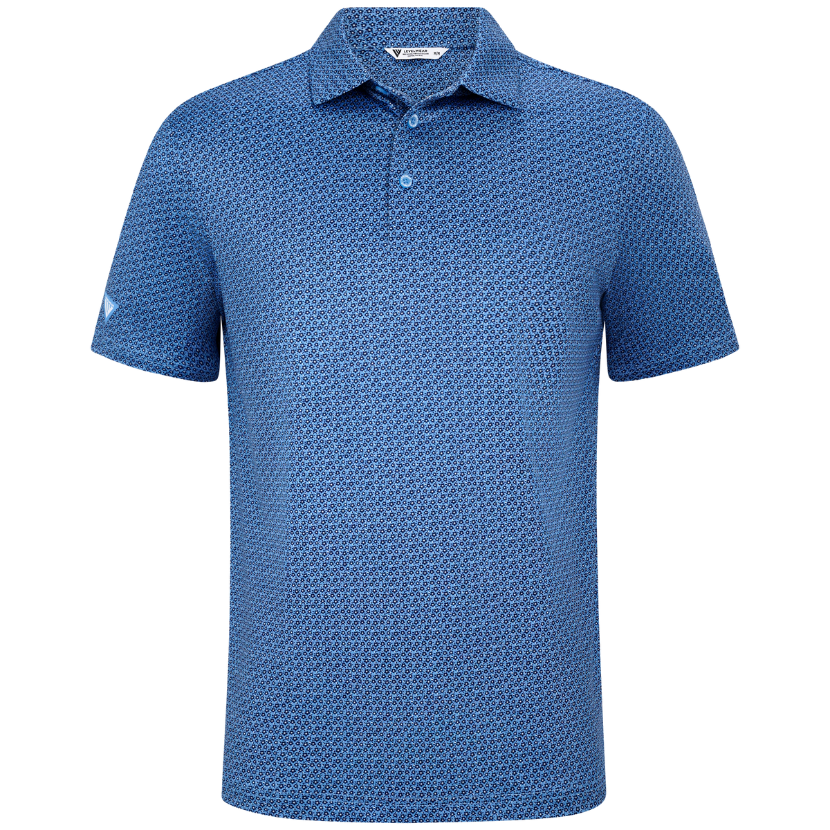 Levelwear Wildflower Polo - Mens - Ice 2 / Navy