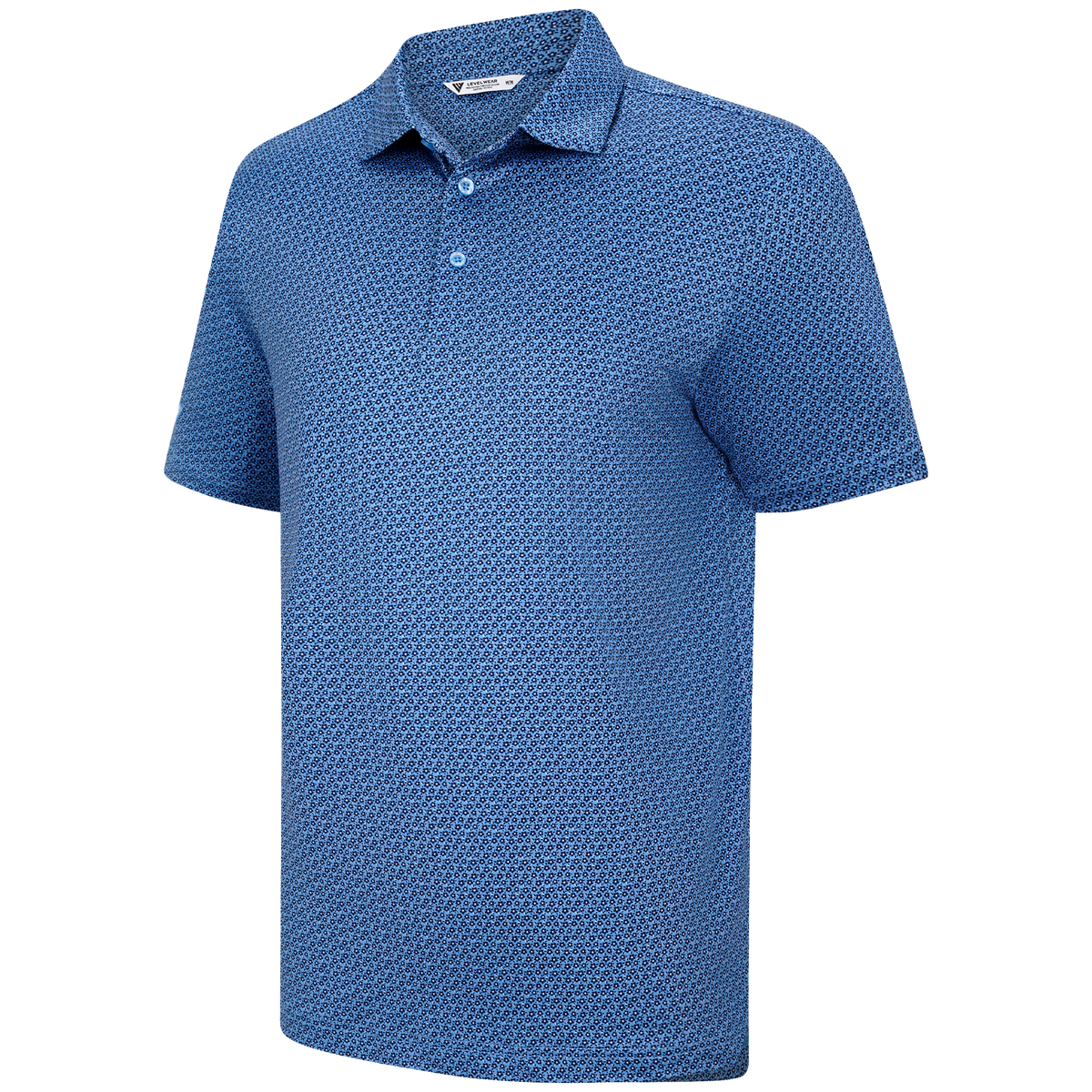 Levelwear Wildflower Polo - Mens - Ice 2 / Navy