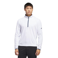 Adidas Lightweight Half-Zip Top - White