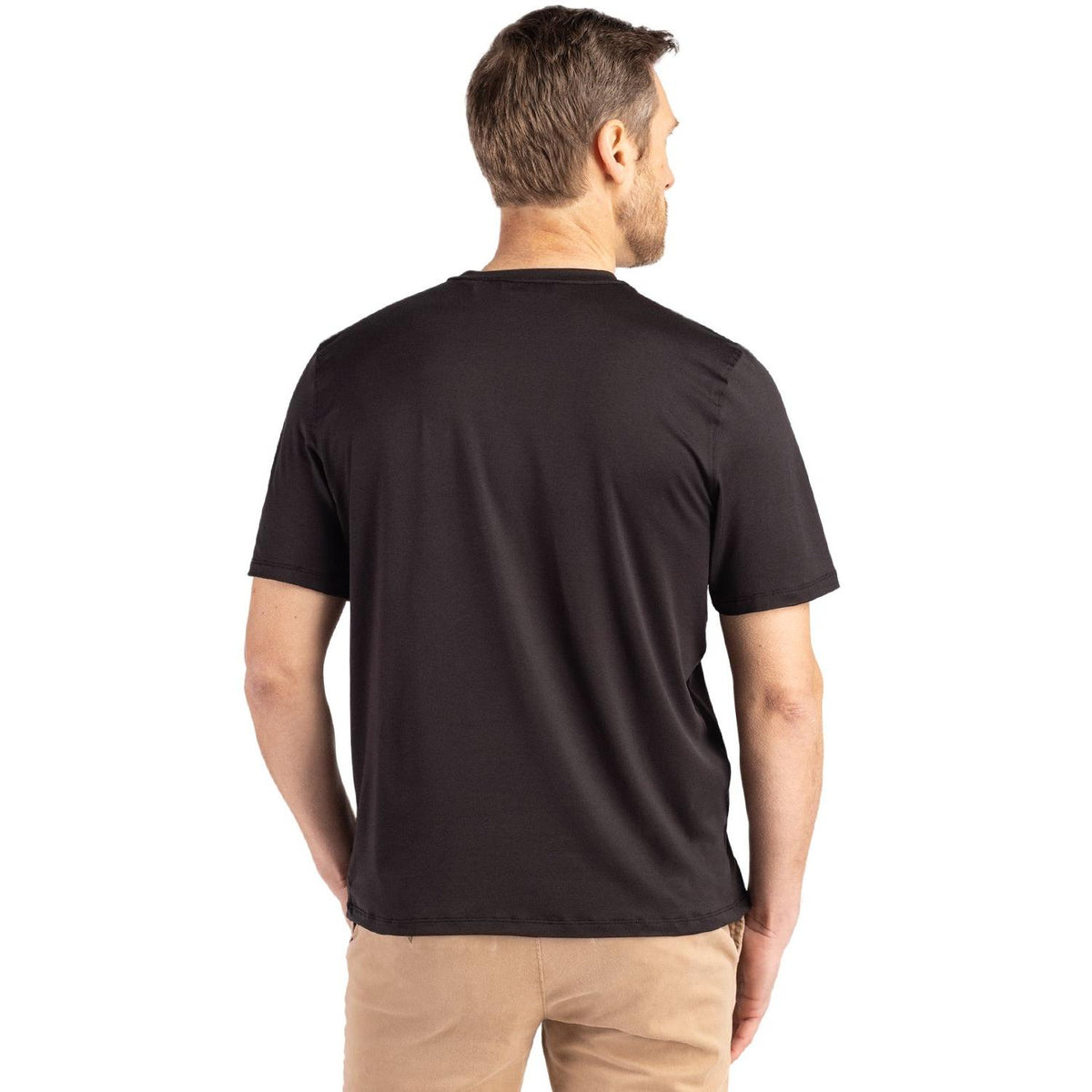 Cutter & Buck Coastline Recycled Double Peached Mens Short Sleeve Tee