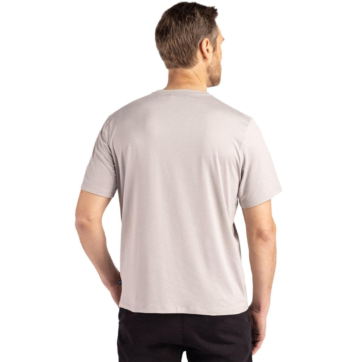 Cutter & Buck Coastline Recycled Double Peached Mens Short Sleeve Tee
