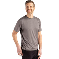 Cutter & Buck Coastline Recycled Double Peached Mens Short Sleeve Tee
