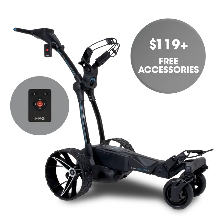 MGI Zip Navigator Ai Electric Remote Golf Cart