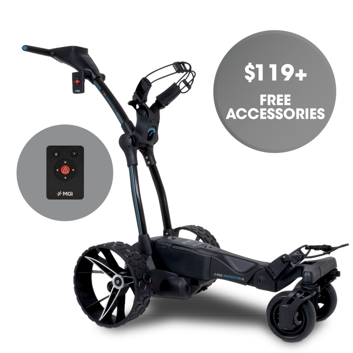 MGI Zip Navigator Ai Electric Remote Golf Cart