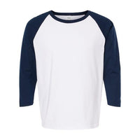 M&O Raglan Three-Quarter Sleeve Baseball T-Shirt