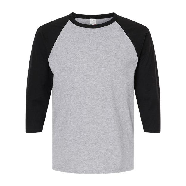 M&O Raglan Three-Quarter Sleeve Baseball T-Shirt
