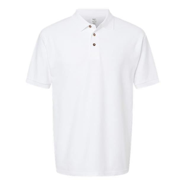 M&O Ring-Spun Piqué Polo