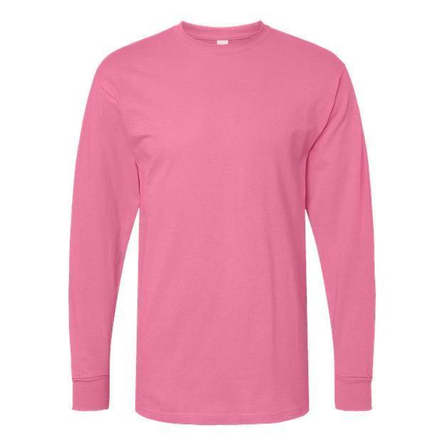 M&O Unisex Gold Soft Touch Long Sleeve T-Shirt