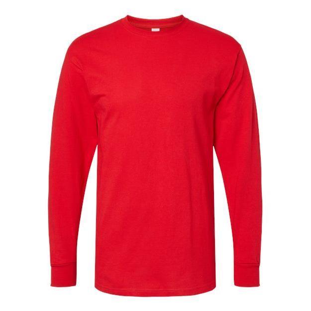 M&O Unisex Gold Soft Touch Long Sleeve T-Shirt