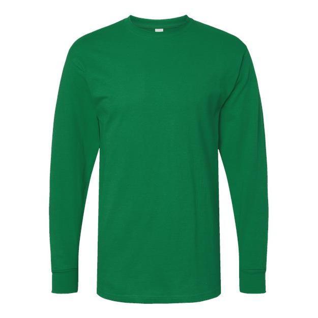 M&O Unisex Gold Soft Touch Long Sleeve T-Shirt
